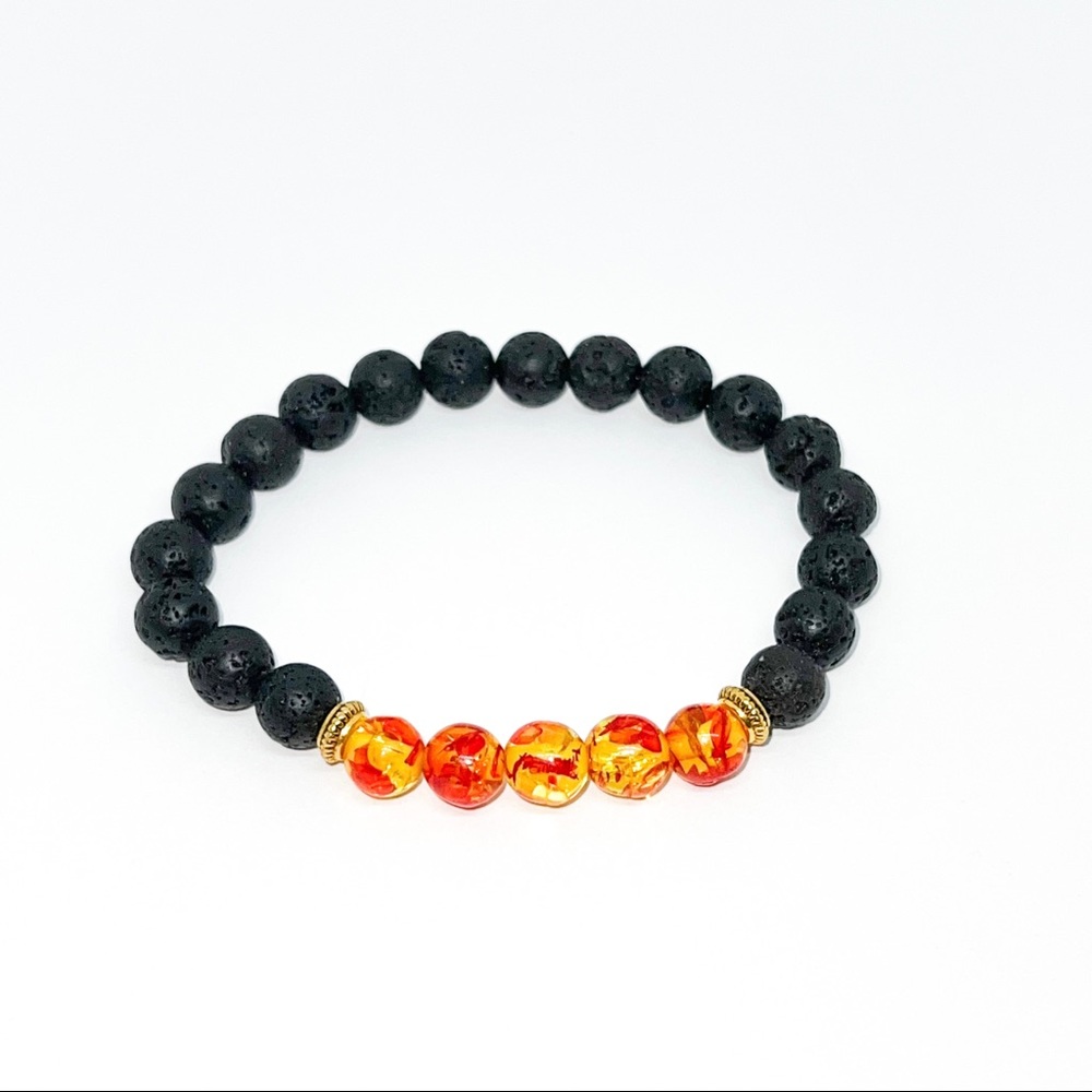 Men handmade beaded bracelet